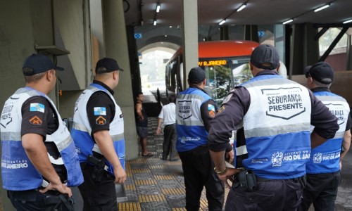 Operação Segurança Presente é ampliada e chega à rodoviária de Volta Redonda